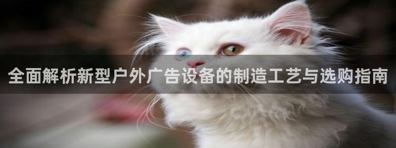 杏宇平台客服：全面解析新型户外广告设备的制造工艺与选购指南