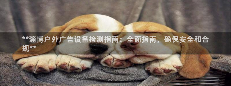杏宇平台招商：**淄博户外广告设备检测指南：全面指南，确保安全和合
规**