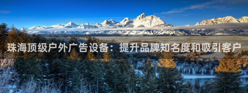 杏宇官方平台官网下载：珠海顶级户外广告设备：提升品牌知名度和吸引客户