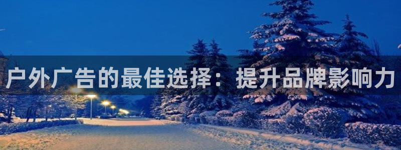 杏宇代理注册：户外广告的最佳选择：提升品牌影响力