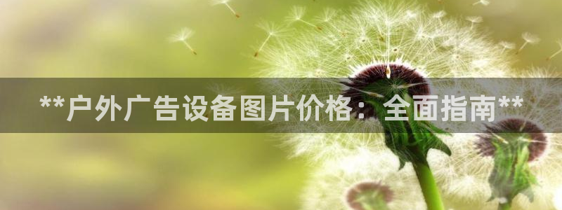 杏宇平台注册地址在哪里：**户外广告设备